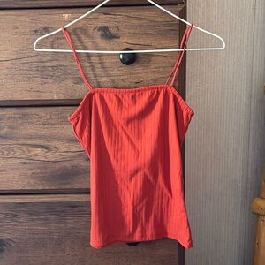 Orange Tank Top
